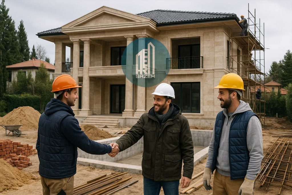 مشارکت ساخت ویلا