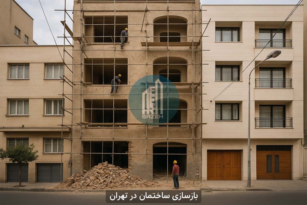 بازسازی ساختمان در تهران