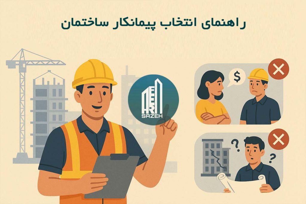 انتخاب پیمانکار ساختمان
