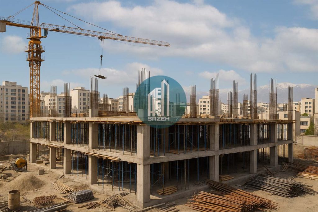درصد پیمانکاری ساختمان