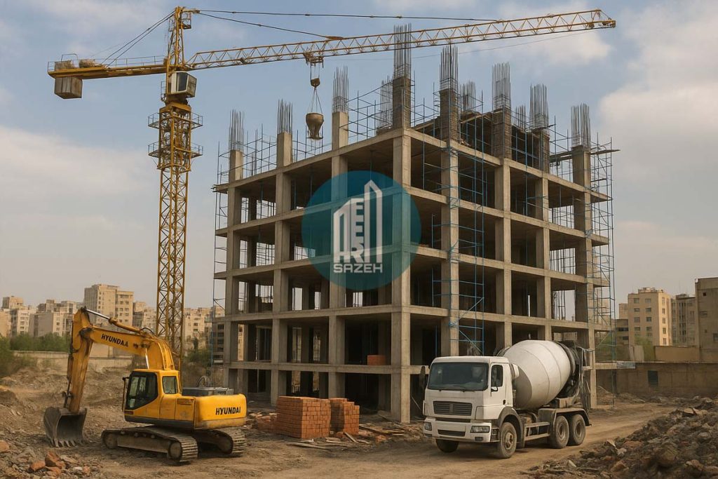 دستمزد پیمانکاری ساختمان