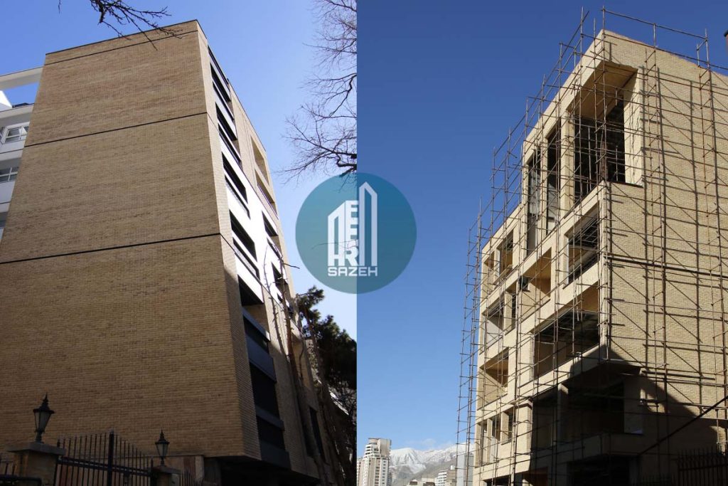 خدمات اجرای نمای آجری