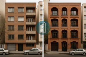 بازسازی نما ساختمان در تهران