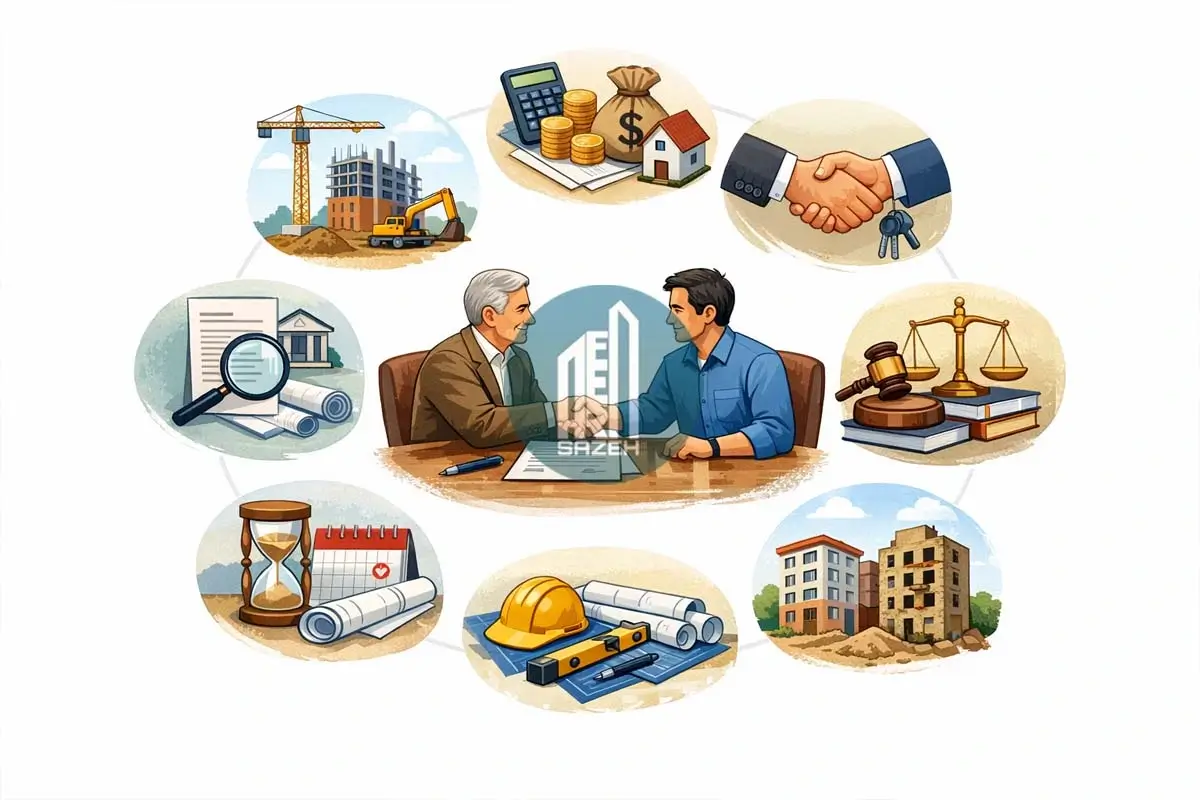 نکات قرارداد مشارکت در ساخت