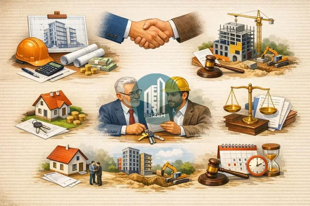 نکات قرارداد مشارکت در ساخت