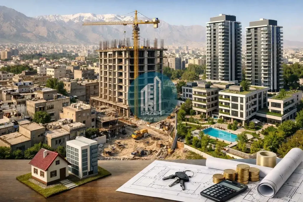 خدمات مشارکت در ساخت در منطقه ۵ تهران