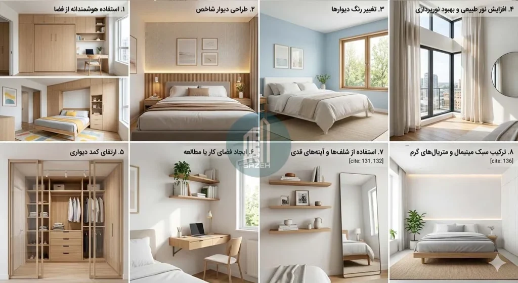 ایده بازسازی اتاق خواب